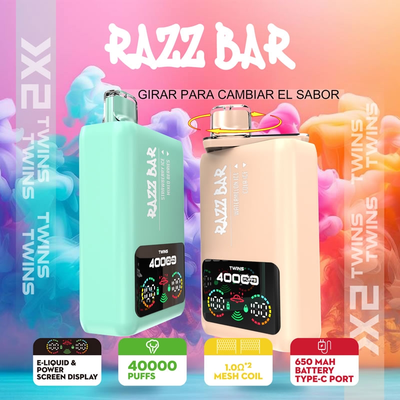 Razz bar vape 40000 puffs Double Flavor