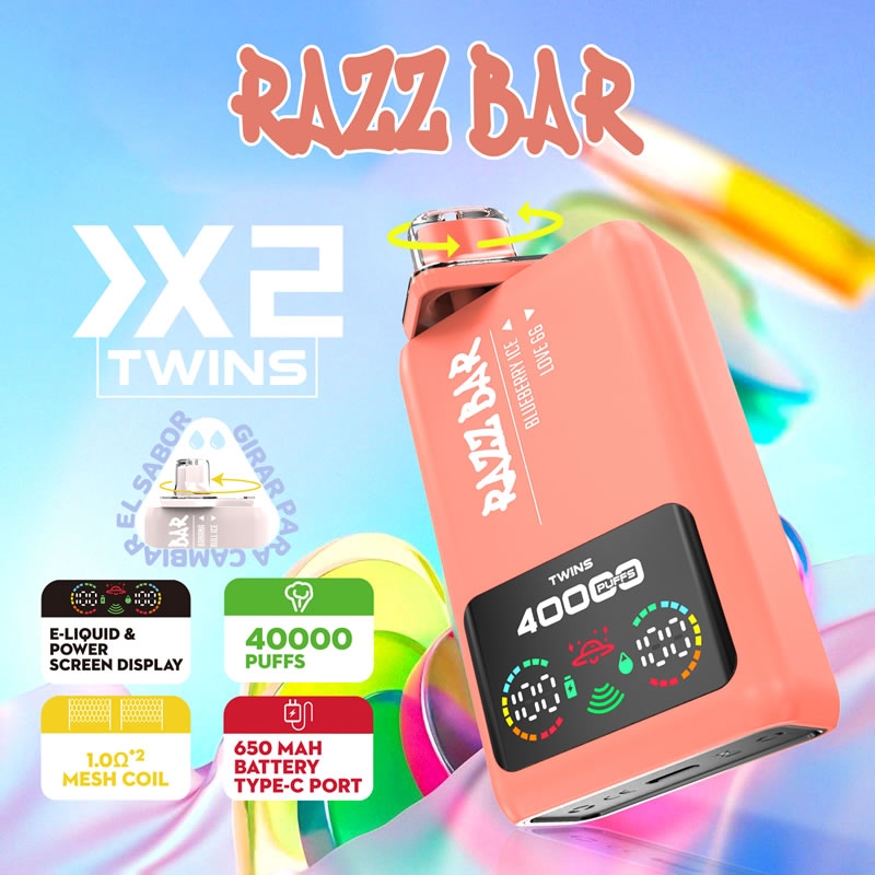 Razz bar 40000 puff Double Flavor 40K vape